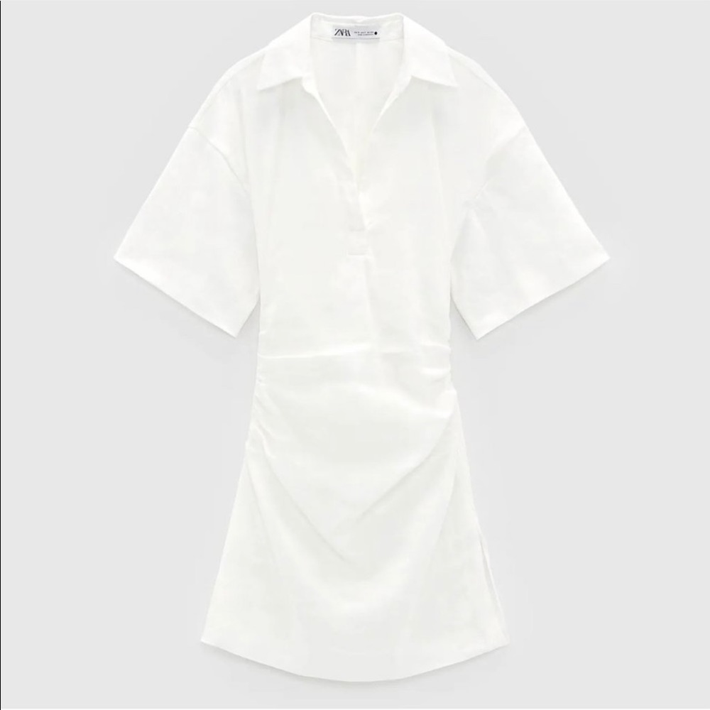 Zara White Mini Dress